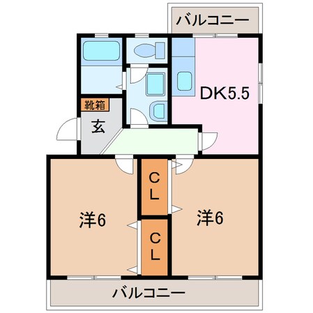 リサイアの物件間取画像